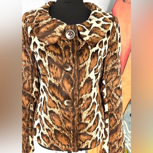 VTG Helene Berman,London,Animal Print Fur Jacket & Top,Excellent Condition, S - Picture 4 of 15